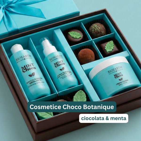 Cosmetice ciocolata si menta Choco Bioearth